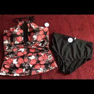 NWT Sexy macrame 2 piece swimsuit size 18